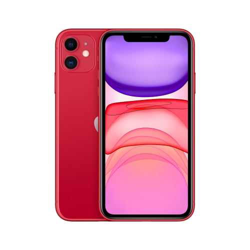 Refurbished Apple iPhone 11 A2111 64GB Red T-Mobile Only 6" (Refurbished) -  Walmart.com