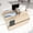 Apricot, variant on Couch Arm Cup Holder - Silicone Sofa Armrest Tray with 5 Side Pockets, Anti-Slip Armrest Recliner Armchair Caddy, Sofa Table Organizer for Drinks Tablet Remote Snacks Cellphone Cup (Grey)