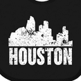 thumbnail image 4 of Inktastic Houston Skyline Grunge Boys or Girls Baby Bib, 4 of 4