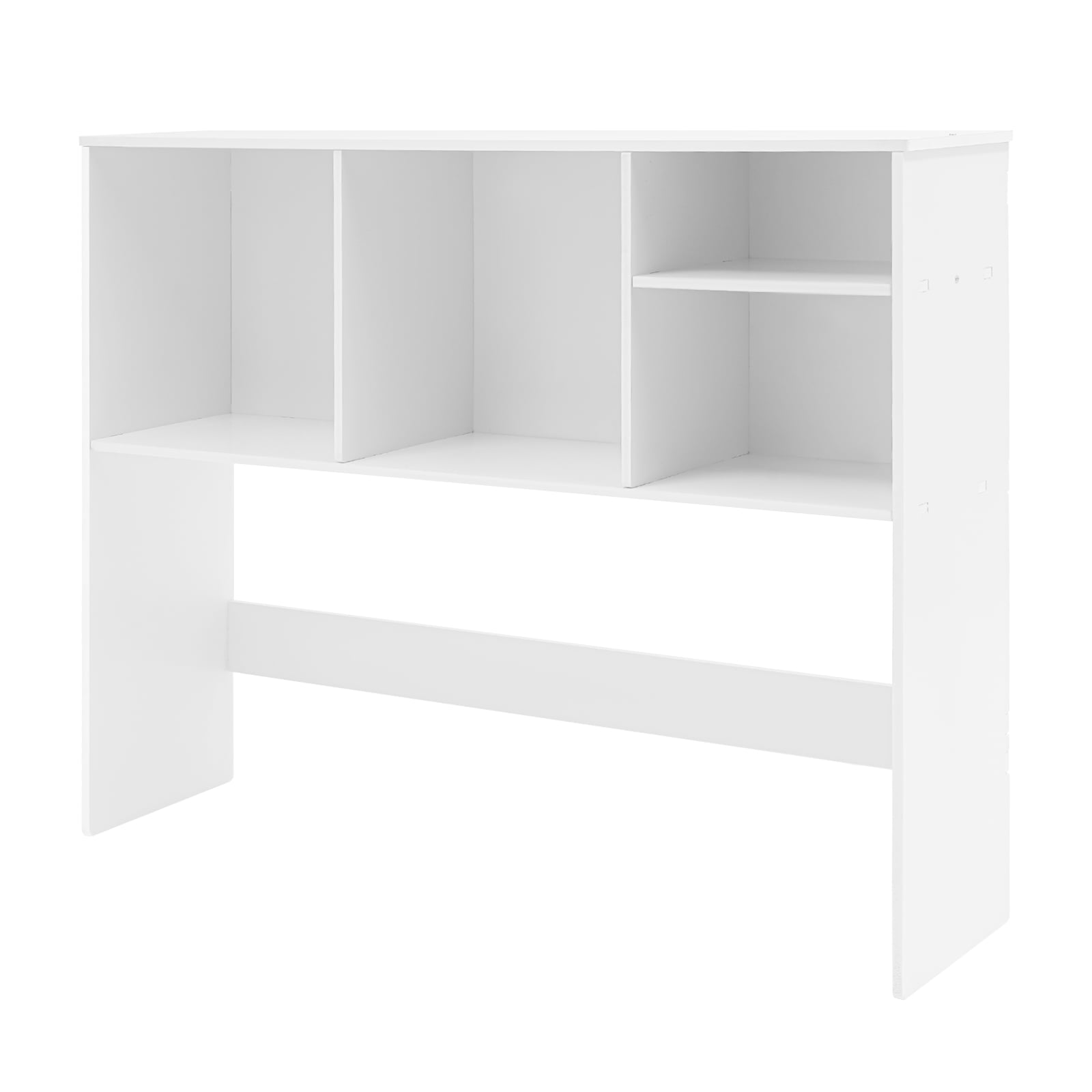 Office Desk Bookshelf Holder, Table Standing Desk Book Organizer White 37*9.5*28.7in