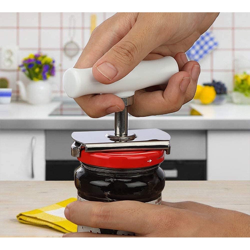 Jar Opener for Weak Hands, Jar Opener Tool Powerful Lid and Jar