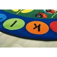 thumbnail image 2 of Carpets for Kids® Premium Collection Ladybug Circletime Classroom Rug, 6'9" x 9'5", Blue, 2 of 4