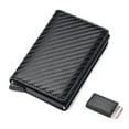 thumbnail image 5 of Aluminum Rfid Wallet Carbon Fiber Card Holder Men Slim Smart Business Credit Card Holder Wallet, 5 of 5