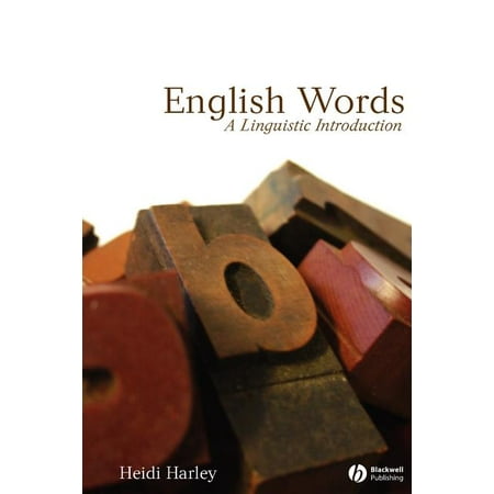 ISBN 9780631230328 product image for Language Library: English Words : A Linguistic Introduction (Paperback) | upcitemdb.com