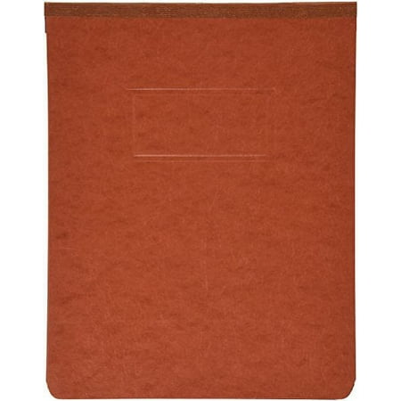 End Opening Pressguard Report Cover, Prong Fastener, Letter, Red