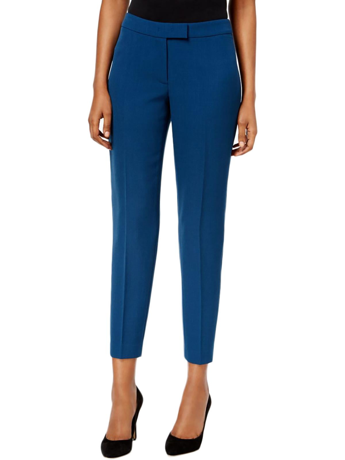 Anne Klein - Anne Klein Womens Slim Fit Classic Rise Ankle Pants ...