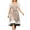 Beige-5, variant on PLHWHYQ Women Linen Pinafore Apron with Pockets, Ruffle Hem Adjustable Tie Back Apron for Cooking Baking Gardening Navy-8 One Size