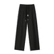 thumbnail image 2 of Pantalones largos para hombre, informales, a la moda, con cordones, elásticos, rectos, con bolsillos, deportivos, 2 of 4