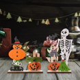 thumbnail image 1 of Letrero de mesa BLESIY Decoración de escritorio de Halloween colorido, 1 of 8