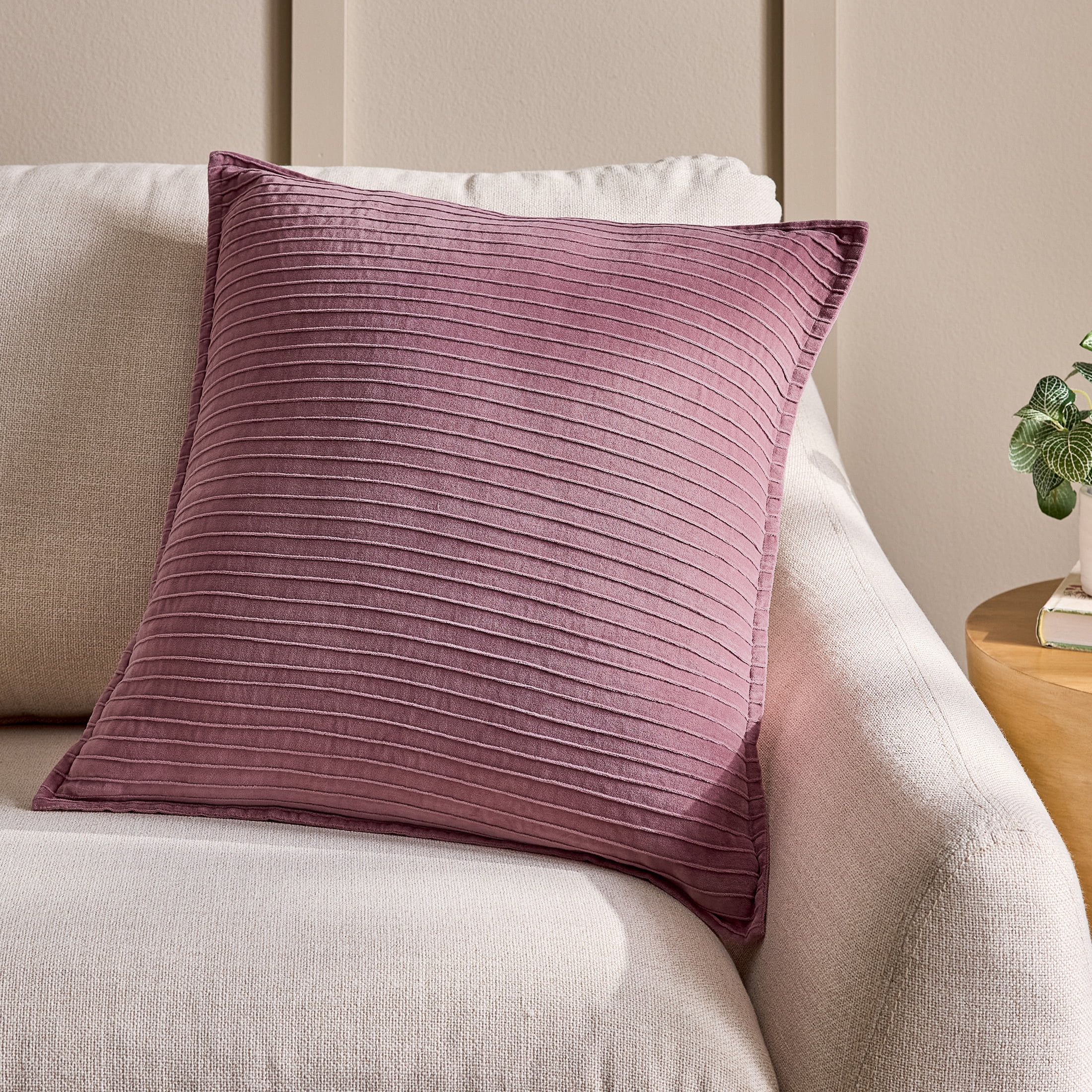 LIAM VELVET THROW PILLOW COVER