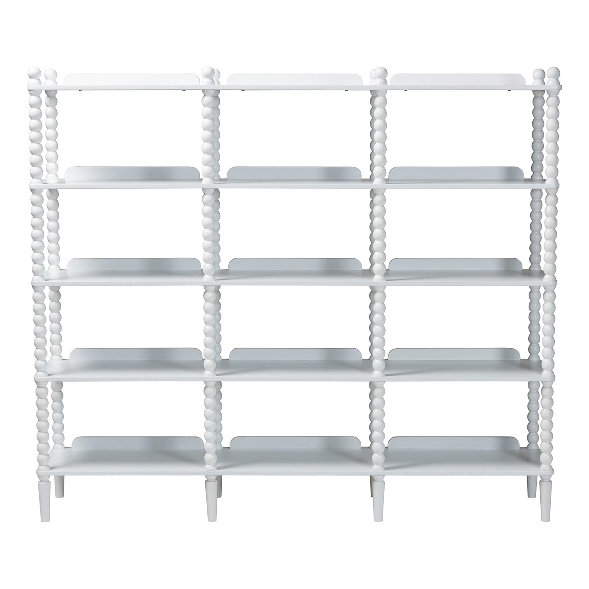 Baxton Studio Lucera Farmhouse Display shelf, 72 in., White