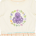 thumbnail image 4 of Inktastic Octopus Cute Girls Girls Toddler Dress, 4 of 5