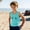 A339 Green, variant on Kids Boys Funny Graphic Tank Tops Cute Sad Crying Face Print Sleeveless Casual Playwear School Shirts Comfy Stretchy Summer Activewear Basic Tees