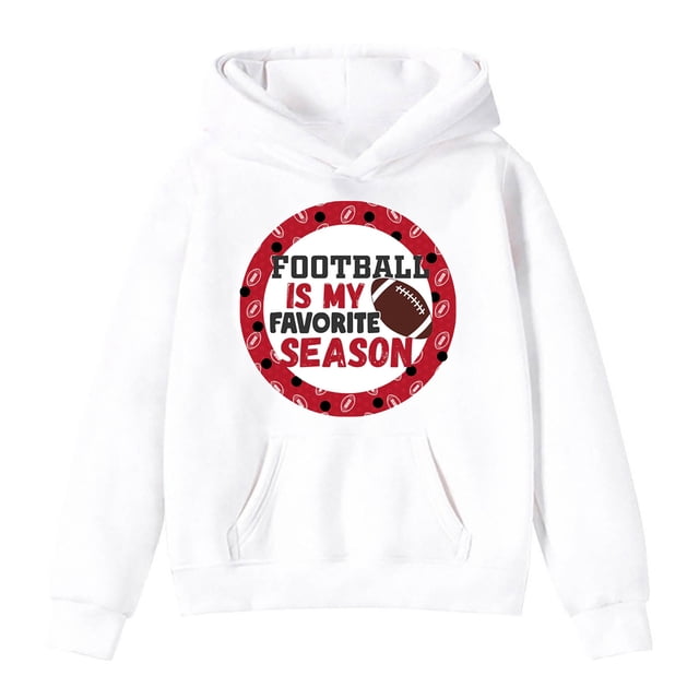 Sweat à Capuche Rétro pour Enfants, Fans de Football, Adolescents, Joueurs de Sport, Garçons Filles, Rugby, Zip, Tie, Zip, Faze, Veste à Capuche Doublée pour Garçons 12-14