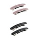 thumbnail image 1 of 4x pasadores de moda para el cabello, pasador de primavera para niñas, soporte de caballo de , horquilla rosa negro Colcomx pasador de pelo de moda, 1 of 6