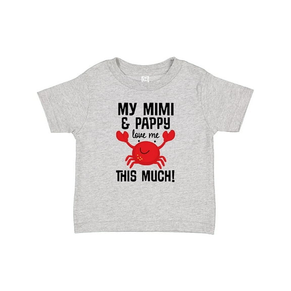 Inktastic Mimi and Pappy Love Me Gift Boys or Girls Baby T-Shirt