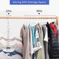 thumbnail image 4 of 26-27 2024 Closet Organizers And Storage, 10 Pack Space Saving Hanger Organizer Closet Storage Gift Gift Compatible Heavy, 4 of 5
