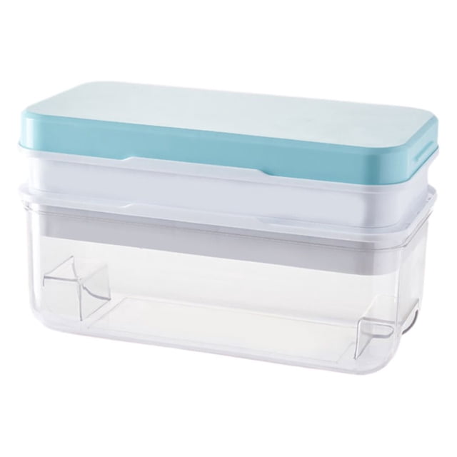 Molde para cubitos de hielo Bearachild 32 rejillas de repuesto color sólido Azul 2 capas