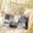 Multi, variant on Grey Brown Abstract King Size Pillow Cover, Pillowcase Protectors with Zipper, Breathable Decorative Throw Pillow Case Cover, Oil Painting Color Blocks Pillow Shams for Couch Sofa 20x36Inch