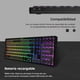thumbnail image 4 of Teclado Multidispositivo ACTECK TECHNO PRO TI790 Mecanico Inalambrico USB 2.4GHz + BT 5.0 RGB, 4 of 5