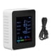 thumbnail image 3 of Monitor De De Aire De Dióxido De Carbono CO2, Detector De Temperatura PM2.5 TVOC HCHO Con Carga USB Multifuncional 6 En 1, 3 of 7
