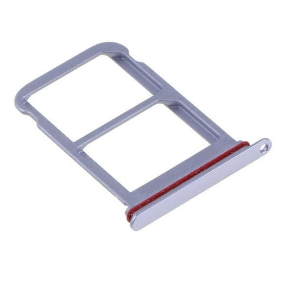 Reemplazo de bandeja para dos tarjetas para Huawei P20 Pro plata