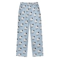 thumbnail image 2 of FORMRS Kids Pajama Pants with Pockets Size 11-12Y Boys Lounge Sleep Bottoms, Blue Sheep Pattern, 2 of 8