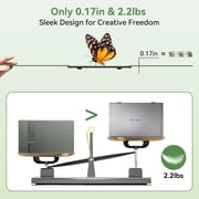Blackview Triple Laptop Screen Extender Monitor 15.6, 1080P FHD IPS Portable Monitor for 14-17.3 Laptop Extension Travel, Type-C/USB-A/HDMI Plug & Play for Windows/Mac/Mobile