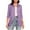 Purple, variant on Tuphregyow Women's Ruffle Half Sleeve Loose Cardigans Pleated Flowy Leisure Sun Shirts New Style Solid Breathable Baggy Outdoor Open Front Outerwear Oversized Beach Trendy Gray S