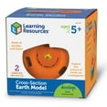thumbnail image 3 of Learning Resources Soft Foam Cross-Section Earth Model - 2 Pieces, Boy Girls Ages 5 6 7+ Earth Exploration Tools, Science Classroom and Homeschools Accessories,, 3 of 4