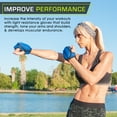 thumbnail image 5 of ProsourceFit Weighted Gloves, Pair of 2 lb. Neoprene Fitness Hand Weights, 5 of 5