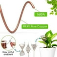 thumbnail image 4 of Plant Pots Plants Entangled Wires Pure Copper Wire for Plant Cultivation Gardening Antenna Cultivation Plant Coil, 4 of 9