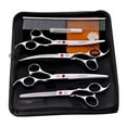 thumbnail image 2 of koolsoo 6pcs 7" Professional Pet Grooming Scissors Stainless Steel for Grooming, 2 of 9