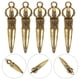 thumbnail image 3 of Golden Vajra Brass Pendant for Decoration in 25Pcs Vajra Pestle Hanging Ornaments, 3 of 5