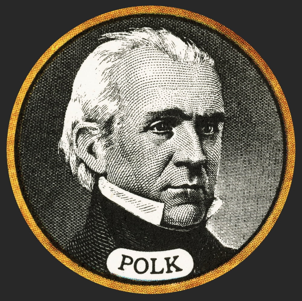 James K Polk 11th US President Stretched Canvas Science Source (18 x