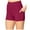 Wine, variant on Fvwitlyh Pantoufles Pour Femmes Women'S Lifting Exercise Fitness Running High Waist Yoga Pants Navy,XL