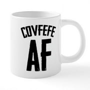 CafePress - Covfefe AF - 20 Ounce Ceramic Mega Mug