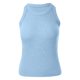 thumbnail image 4 of Camiseta sin mangas sexy con tirantes y espalda descubierta para mujer - Tirantes ajustables, forro de malla, camisetas de verano para salir, 4 of 4