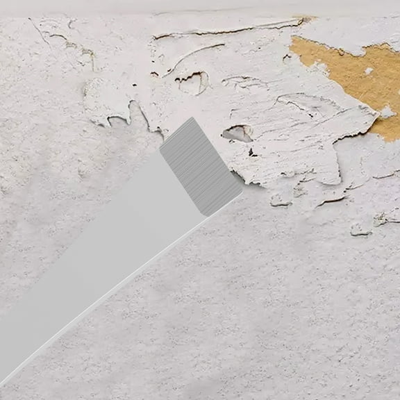 4 Pcs Pry Bar Scraper Set with Built in Nail Puller Stainless Steel Pry Bar Set Flat Pry Tool Multifunctional Crowbar Tool Portable Trim Puller Tool for Kitchen Remodel Scraping Pulling Lifting Silver