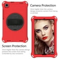 thumbnail image 6 of Allytech Samsung Galaxy Tab A 8.0 2019 Released SM-T290 T295, Heavy Duty Protection Adjustable Shoulder Strap Kickstand EVA Rubber Kids Friendly Cover for Galaxy Tab A 8.0 2019, Red/Black, 6 of 7