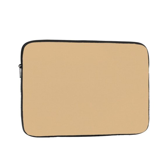 Laptop Sleeve Bag Compatible For iPad MacBook Air Pro Tablet Computer PC notebook Protective Fit in 10/12/13/14/15/16/17 inch Size Burlywood