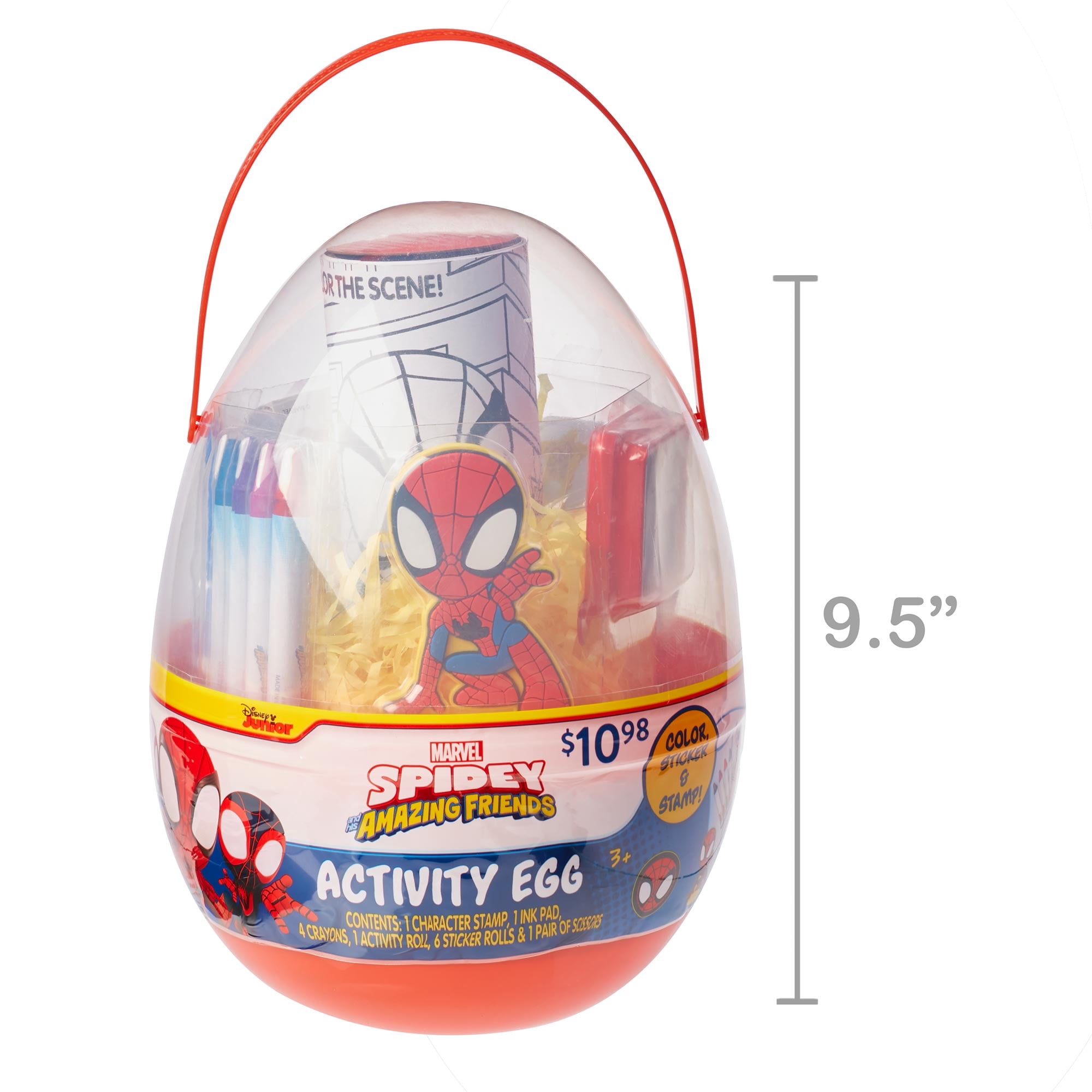 Marvel Spiderman Deluxe Activity Easter Egg
