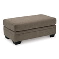 thumbnail image 4 of Signature Design by Ashley Stonemeade Upholstered Ottoman, Nutmeg, 4 of 7