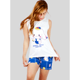 thumbnail image 2 of SET PIJAMA DE MUJER DE SHORT Y BLUSA ESTAMPADO UNITALLA, 2 of 5