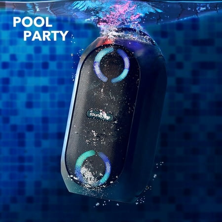 Anker - Soundcore Rave Partycast Portable Bluetooth Speaker - Black