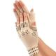 thumbnail image 5 of Minnieouse Guante de mano terapéutico para protección de articulaciones de hombre y mujer para diferentes tipos de guante de gimnasio deportivo guantes y mitones Punto negro + dorado F, 5 of 6