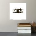 thumbnail image 5 of Gallery Pops DC Comics Batman - Batman Classic Logo Wall Art, Unframed Version, 12" x 12", 5 of 5
