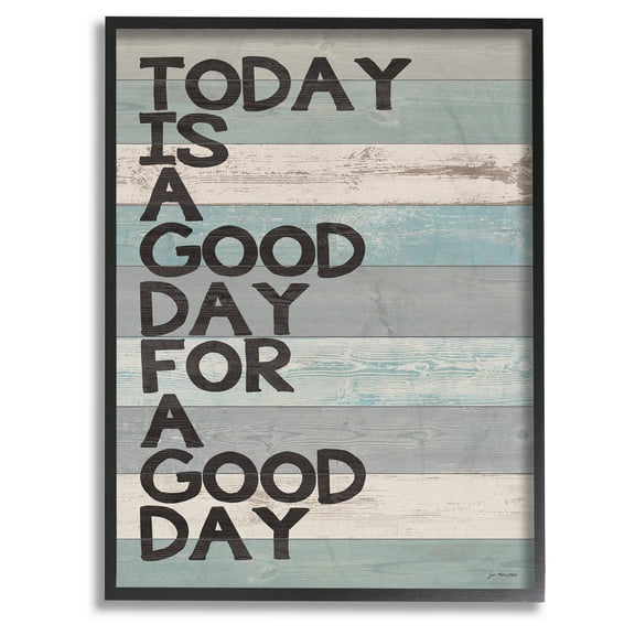 stupell decor a good day for a good day framed giclee texturized art