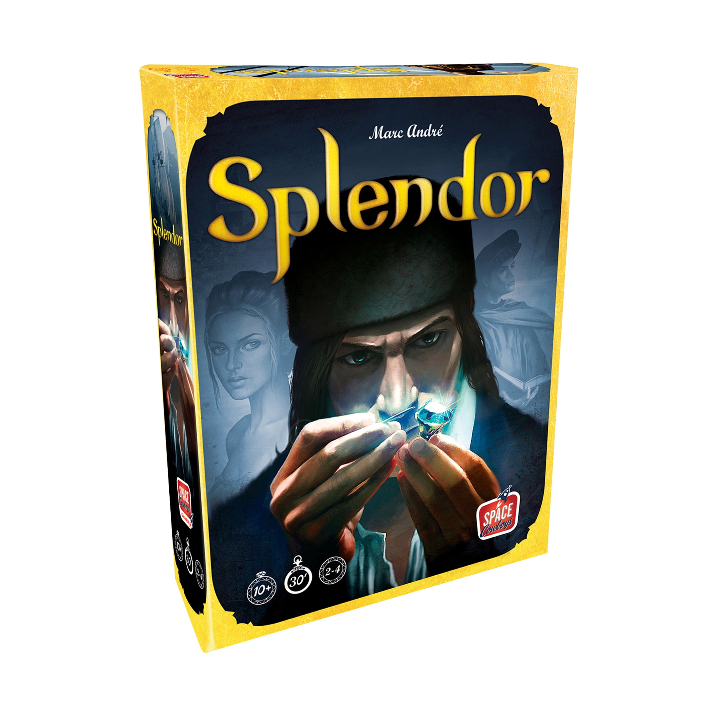 Splendor Strategy Board Game for ages 10 and up, from Asmodee