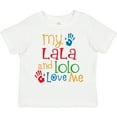 thumbnail image 3 of Inktastic Lala Lolo Loves Me Grandchild Boys or Girls Toddler T-Shirt, 3 of 5
